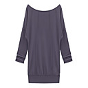 LINDSAY LOHAN Style / Long Sleeves Off-shoulder Dress / Women's Dresses (FF-1801BD052-0736)