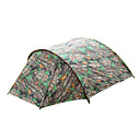 8 X 7-Feet Six-Person Family Double Layer Camouflage Tent(0956-05.31-HW-9)