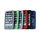 Housse en silicone pour iPhone 3G/3GS 6 couleurs 6 pièces par paquet