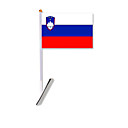 Car Durable Knit Polyester Slovenia National Flag