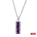 Stainless Steel USB2.0 Flash Drive Keychain (16GB)