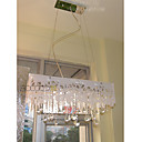 rechthoekig acryl 8-licht kristallen kroonluchter swag (0,942 tot 1,025 duizend)