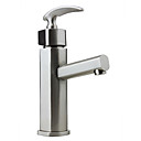 Single Handle Nickel Brushed Centerset Bathroom Sink Faucet (0913 -B-3010)