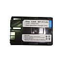 Ersatz Camcorder Akku für Canon EOS bp511/bp512 10d/canon zr40 (09.370.111)