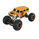 1/10ème sacle électrique orange propulsé hors route sur chenilles (tpet-1080t2o)
