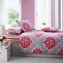 4 Pc 100 Percent Cotton Satin Duvet Cover Set(0580 -0S200000M)