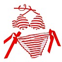 2010 ARRIVEE nouvelle jupe sexy bandes bikini maillot de bain 3 pièces ensemble (0.928 à 7.19-B101)