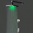 Chrome Wall-mount LED Shower Faucet 0913-IWL-013