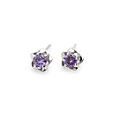 Beautiful 925 Sterling Silver With CZ Cubic Zirconia Decoration Platinum Plated Earrings(0801-HT091)