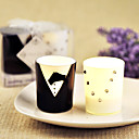 Bride and Groom Candles Favor Set (Pair)