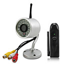vision nocturne caméra sans fil avec récepteur mini USB DVR set (SE210)