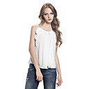 Camisole V Neckline Frills Women's Vests(4202BD213-0853)