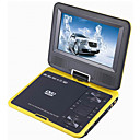 7,5-Zoll Tragbarer DVD-Player mit TV-Funktion USB-Anschluss und 3 in 1 Kartenleser und Spiel (qw189)