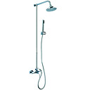 EGHAM - Ensemble robinet-douche mitigeur à fixation murale