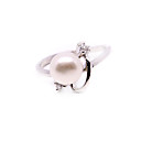 Natural Freshwater Pearl Ring(0498-JZ2009)