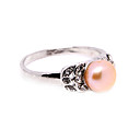 Natural Freshwater Pearl Ring(0498-JZ2028)