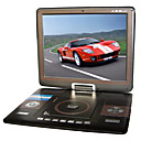 17-Zoll Tragbarer DVD-Player mit TV-Funktion, USB-Anschluss, 3-in-1 Kartenleser und Spiele (tra542)