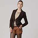 speciale revers lange mouwen fit jas / damesjassen (ff-b-0859204)