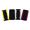 Silicone Protective Case for iPhone 4 - Grid (4 Colors Per Pack)