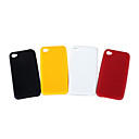Silicone Protective Case for iPhone 4 - Grid (4 Colors Per Pack) 6#