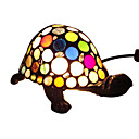 Tiffany Style Table Light with Tortoise Shaped Shade