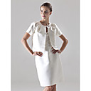 LAINEY - Vestido de Casamento e Madrinha em Cetim com Xale