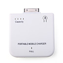 caricatore portatile mobile per iphone / ipod (bianco)