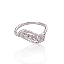 elegante cz / Legierung Mode Ring (0986-01129-08)