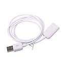 PC USB verlengkabel, lengte 1m, wit
