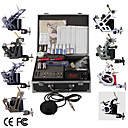 tatuagem kit pro 8 agulhas ponta de poder armas de abastecimento de tinta da pele (ly309)
