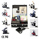 tatuagem kit pro 8 agulhas ponta de poder armas de abastecimento de tinta da pele (ly282)