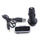 LCD FM Transmitter + KFZ-Ladegerät für iPod / iPhone 4 (schwarz)