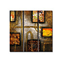 Stretched 3-pc Handmade Abstract Painting Set (0192-YCF103964)