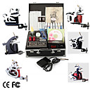 tatuaggio Kit Pro 6 potenza pistole punta aghi fornitura pelle d'inchiostro