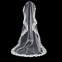 1 Layer Cathedral Length Wedding Veil (0498-TS089)
