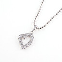 Shining CZ Cubic Zirconia With Platinum Plated Pendant(0801-HY00916-32)