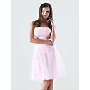 OLENA - Robe pour Mariage et de Demoiselle d'Honneur Satin Tulle