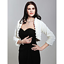 Langarm Kunstpelz Braut Hochzeit Jacke / Packung (0537-ws29025)