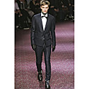 Single-Breasted 2 Button Notch Lapel Center-vented Groom Wear/ Tuxedo/ Men's Suit Jacket and Trousers