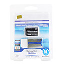 8GB Memory Stick Pro Duo Memory Card and Adapter