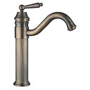 altmessing einzigen Griff Centerset Waschbecken Wasserhahn (1039-ma1120)