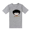 New Arrival Man's Glasses Child Short-Sleeved T-shirt(CZ01180033)