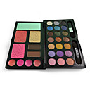 All In One - Mini Makeup Set(Foundation + Bluser + Eyebrow Powder + Lip makeup + Eye shadow)