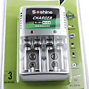  Soshine aa/aaa/9v Ni-MH/Ni-Cd batterie intelligente super rapide Chargeur