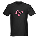 suono e la musica attivato spettro VU meter el visualizzatore portato t-shirt (4 * aaa)