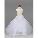 jupon fille en taffetas de polyester-parole longueur mariage / fleurs