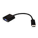 Mini Display Port To VGA Adapter(Black)