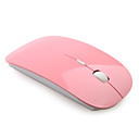 ultra-mince souris USB sans fil 2,4 GHz (rose)