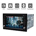 DVD Player Automotivo 6.2 polegadas Bluetooth TV RDS