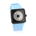 Orologio alla moda con cinturino in silicone - Blu